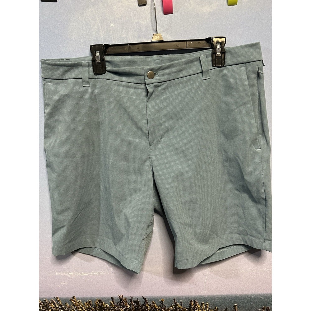 Mens Lululemon Commission Short Classic 9" Blue‎ Size 38 LM7ARXS